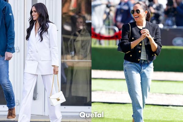 Los looks de Meghan Markle en Europa son un guiño a su boda y a Lady Di
